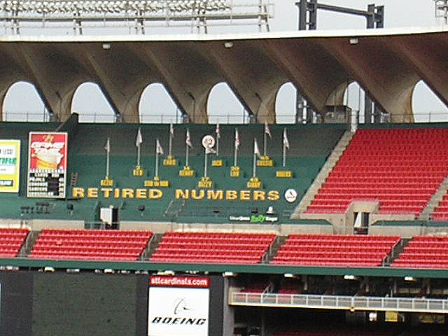 cardinals retired numbers